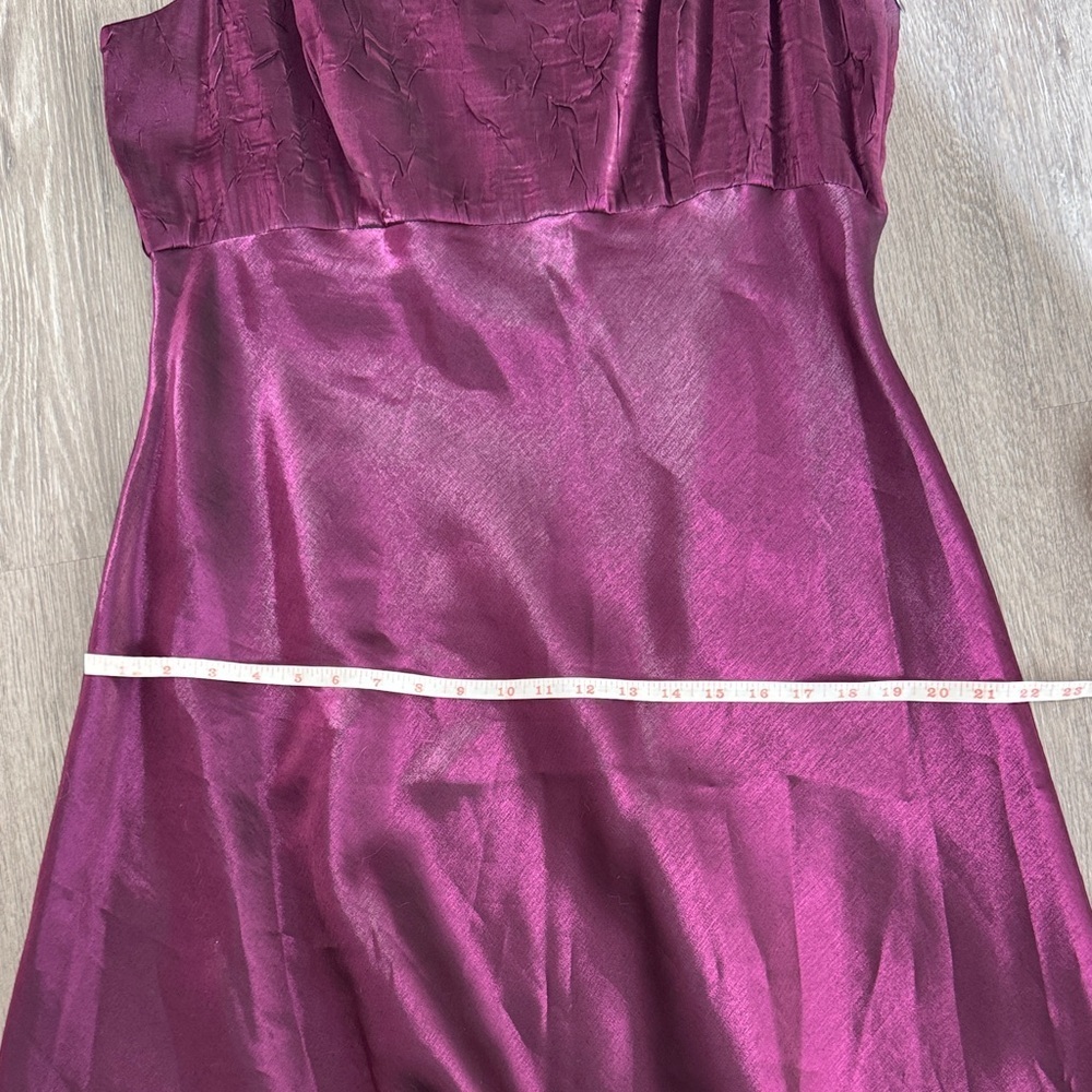 Alex Evenings Deep Purple Iridescent Maxi Dress - Picture 12 of 17